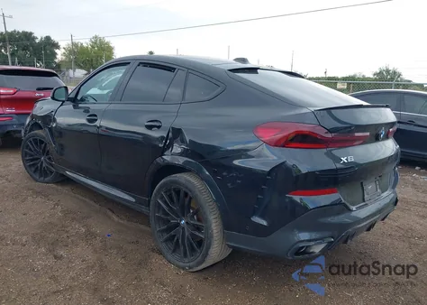 2024 BMW X6 xDrive40I из США, поврежденный, VIN 5UX33EX0XR9S29459